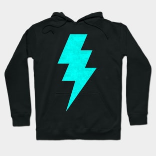 Lightning Bolt Teal Hoodie